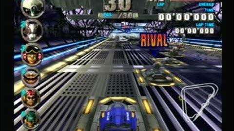 F-Zero GX Master Class Emerald Cup No Attack No Miss 500pt Run Part 1 of 3