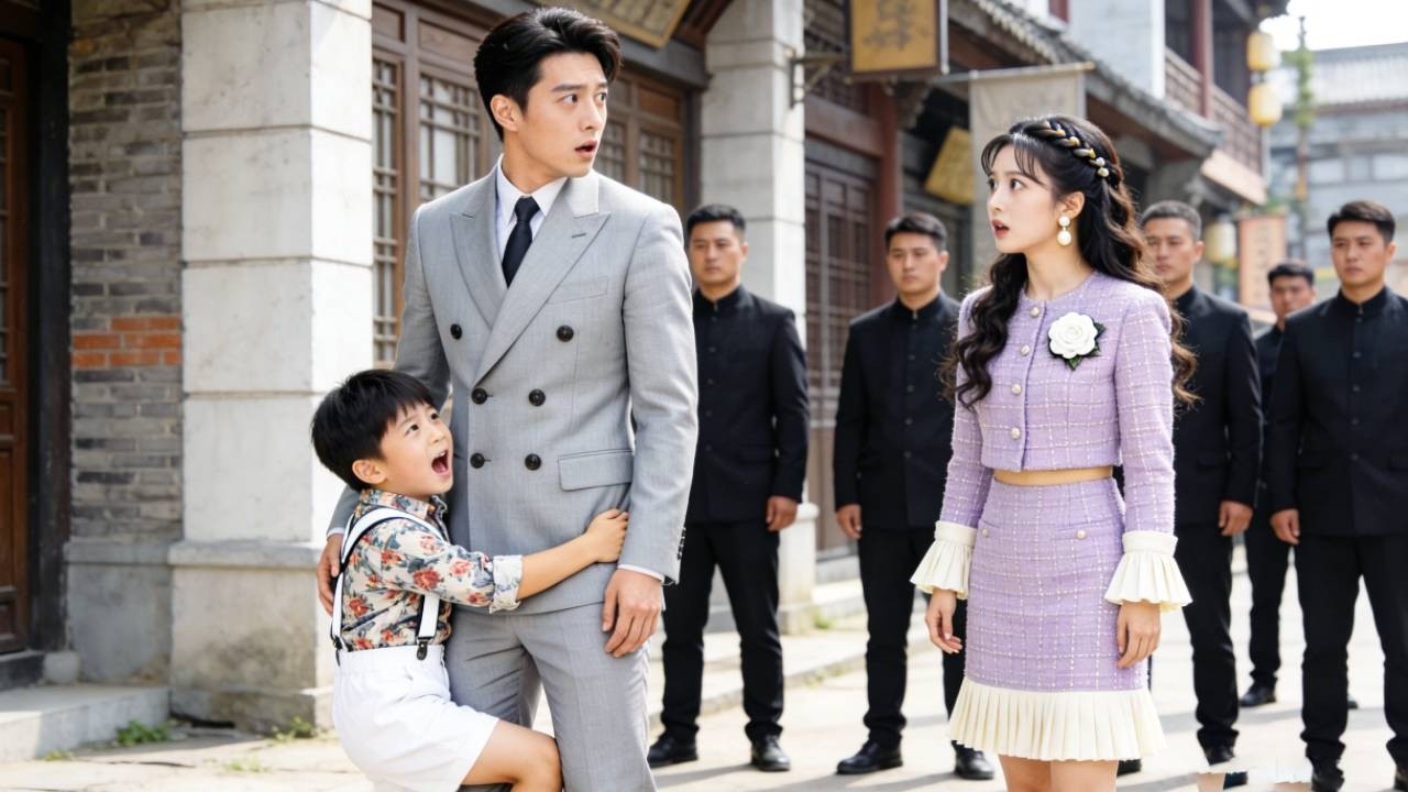 To Find His Mom A Husband, Boy Called Handsome Man 