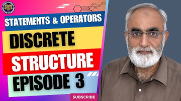 Statements and Operators | Truth Values & Propositional Logic Lecture for Beginner | Sir M-Iqbal UOS