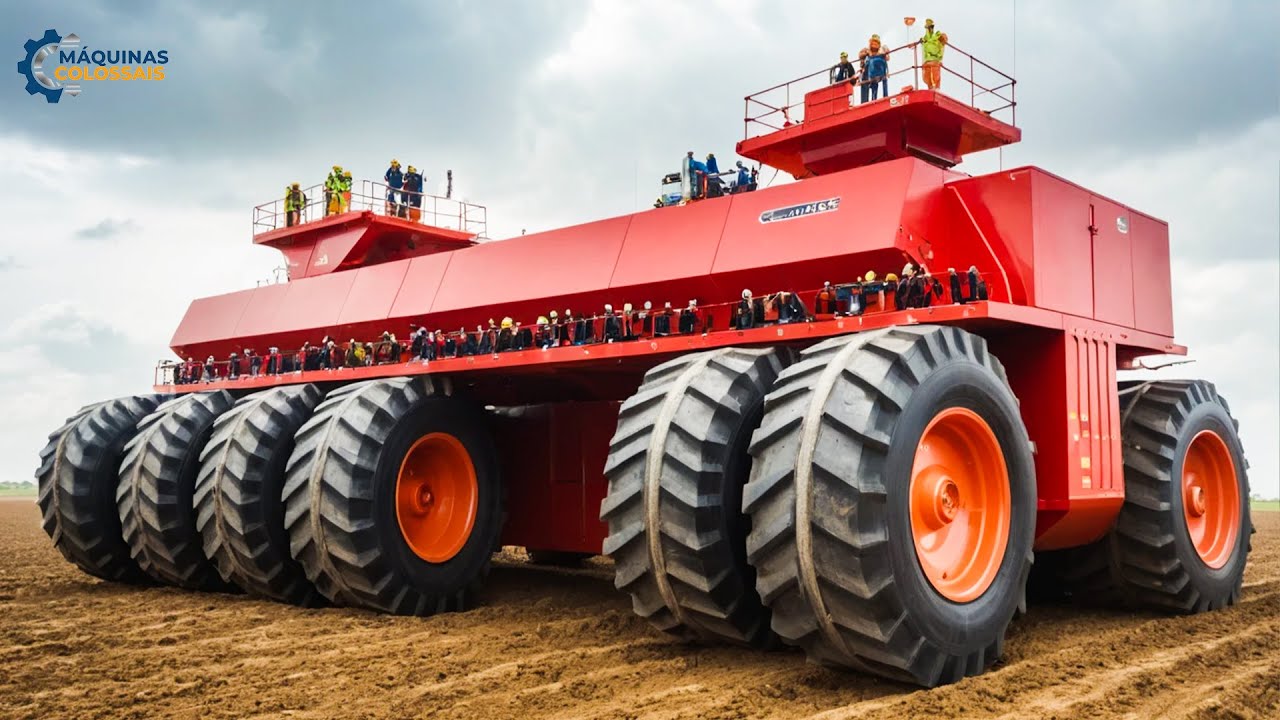 Máquinas Gigantes Incríveis, Tão Poderosas que Desafiam Todas as Regras! máquinas industriais #39