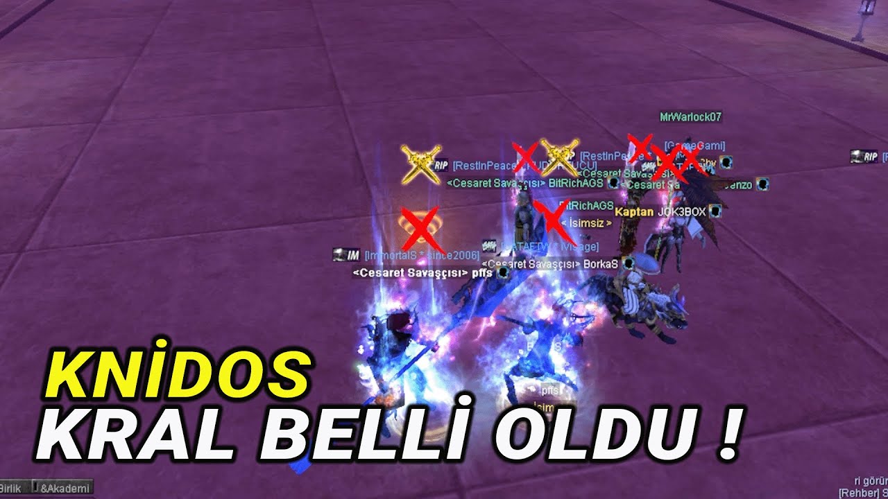 KNİDOS KRALI BELLİ OLDU | Silkroad Online Türkiye