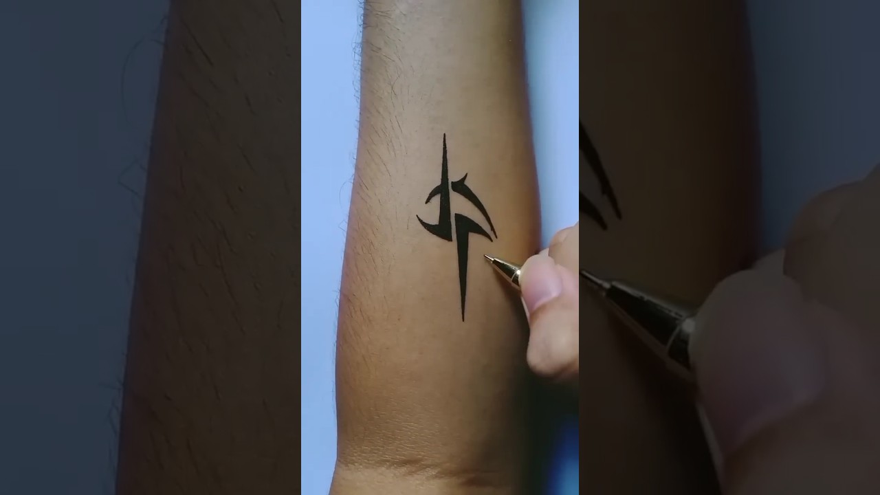 Boys Art and craft tattoo 