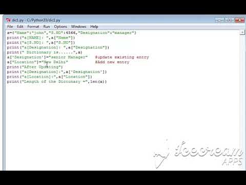PYTHON - DICTIONARY DATA TYPE( DAY 6) - YouTube