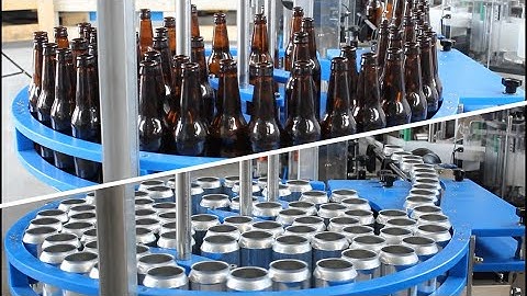 661 EPV Automatic Canning & Bottling Configurations - 1,500 cph/bph - IC Filling Systems