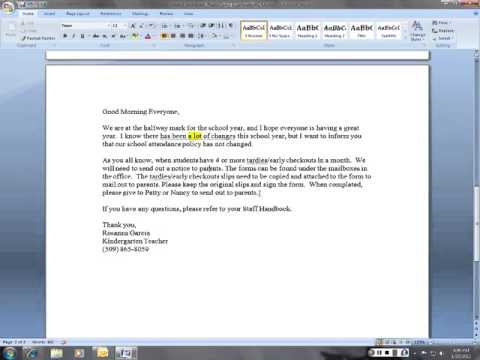 professional email