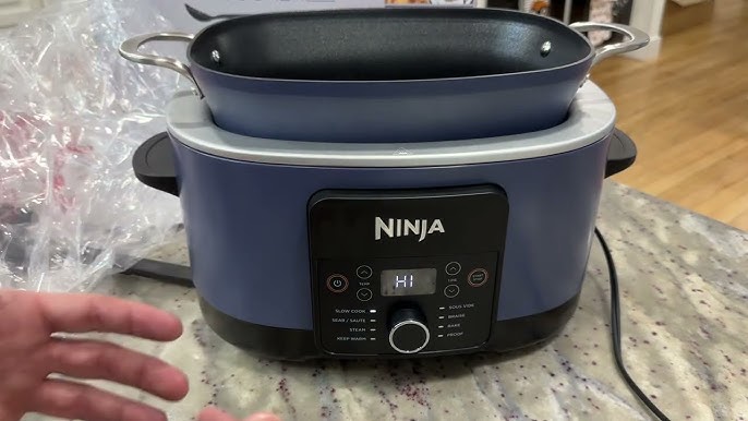 Ninja MC1010 Foodi PossibleCooker PLUS - Sous Vide & Proof 6-in-1  Multi-Cooker, with 8.5 Quarts, Slow Cooker, Dutch Oven & More, Glass Lid 