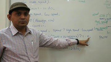 Verilog Program to interface DC Motor