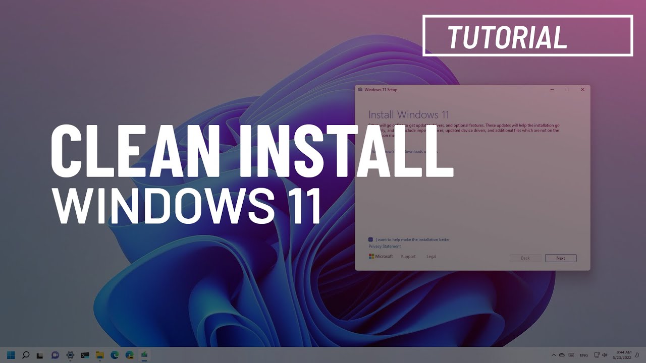 Windows 11 22H2: Clean install process from USB on SSD or HDD