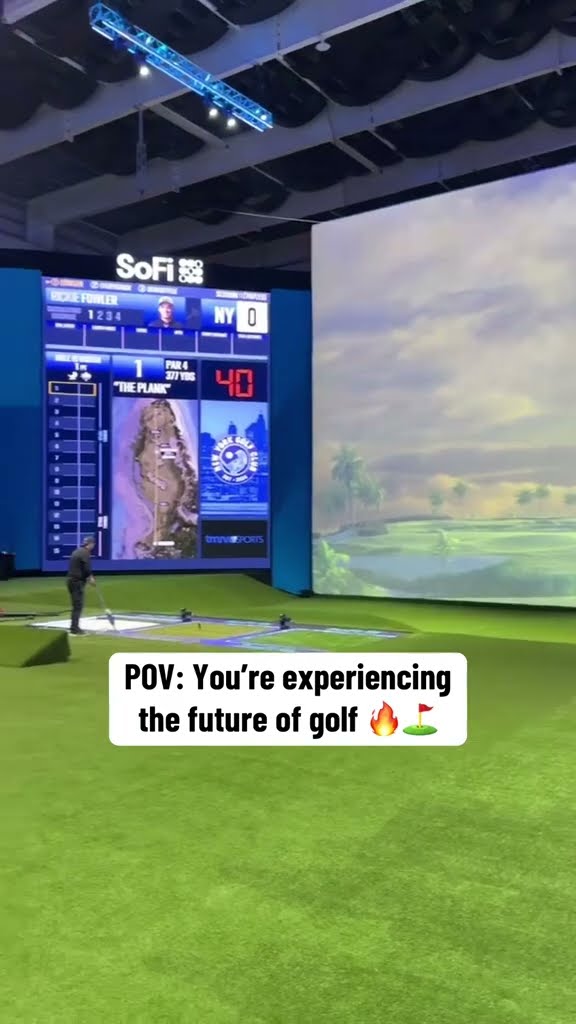 The future of golf ⛳ #TGL
