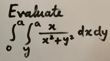 Change of order of integration(problem 4)