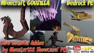 Shin Godzilla Addon Monster122 Showcase Shin Godzilla Forms 1 2 3 4 5