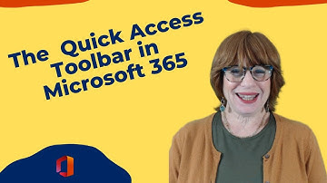 How to Customise the Quick Access Toolbar!