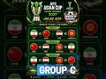 AFC ASIAN CUP 2027 MATCH GROUP C #saudiarabia #afc