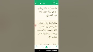 القرآن الكريم صوت جميل سورة  الأنفال