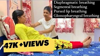 All Breathing Exercises | Diaphragmatic, Segmental, Pursed Lip, Glossopharyngeal Breathing