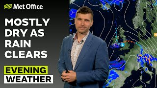 16/05/24 - Heavy rain clears overnight - Evening Weather Forecast UK - Met Office Weather