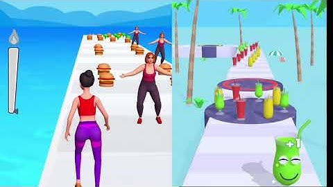 Juice Run VS Twerk Race  - All Levels Gameplay Android,ios  BEST GAME FOR 2023