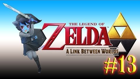 The Legend of Zelda: A Link Between Worlds 3 HEART CHALLENGE Stream (Part 13)