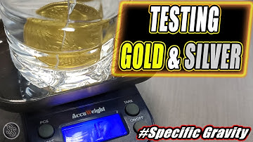 Specific Gravity!  Testing your Silver Cheaply at Home!