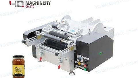 Cold glue labeling machine manufacturer for semi automatic round bottle labelers