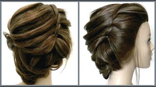 Прическа на короткие волосы разной длины.Красивые прически.Hairstyle for short hair