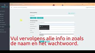 Nieuwe Gebruiker Toevoegen