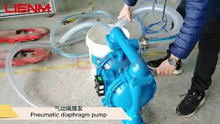Pneumatic Diaphragm Pump Material Transfer Handling Pump for Cosmetic Production Line