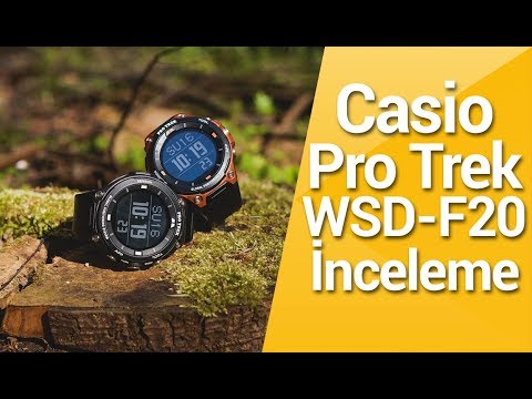 Casio Pro Trek WSD-F20 inceleme - Kaya gibi sağlam akıllı saat!