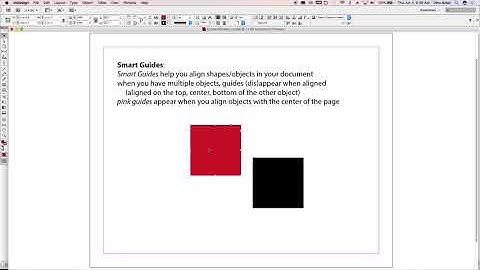 Learn InDesign in a Minute – Smart Guides