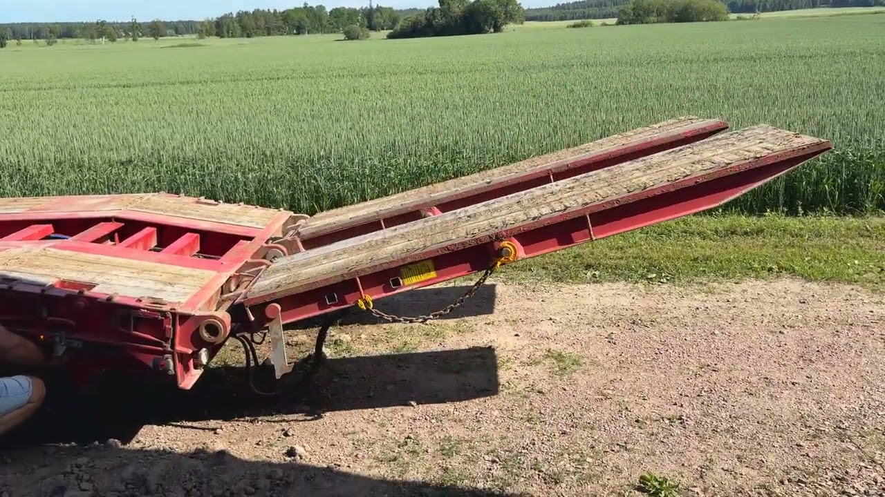 Maskintrailer M&V TAN 3-1P