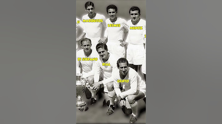Real Madrid UEFA Champions League 1956 Winner