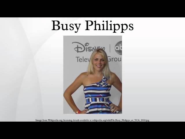 Busy Philipps - YouTube