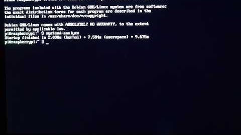 Raspbian bootsplash – setting up plymouth