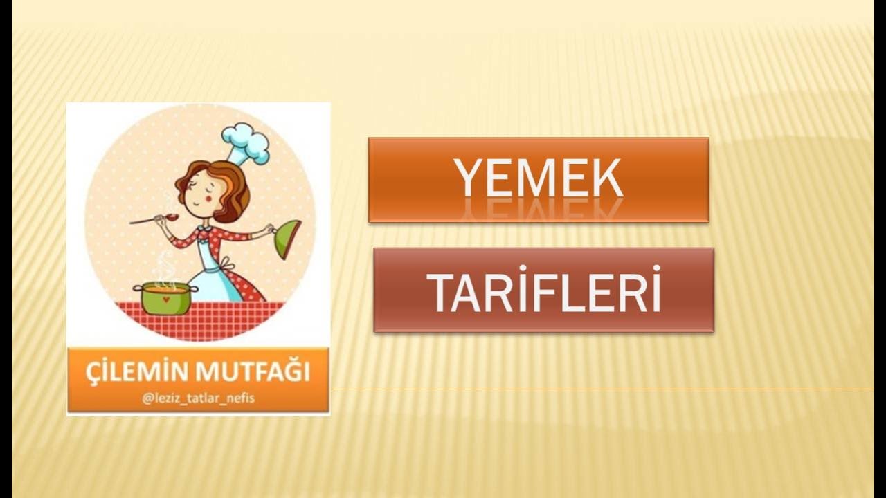 YEMEK TARİFLERİ