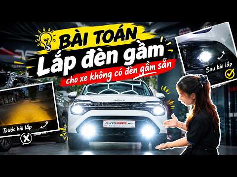 Lắp bi gầm cho Kia Carens khó hay dễ ?