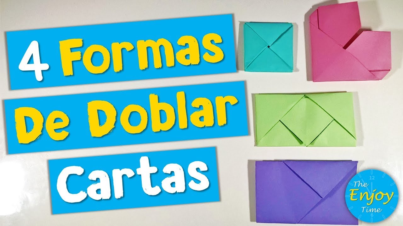 4 formas de doblar cartas diy youtube como doblar una carta formal