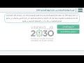 قيم المواطنة الصالحة من خلال الرؤية الوطنية 2030 