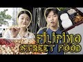 Koreans try filipino STREET FOOD!! / 필리핀 대학가 길거리 음식 먹어보기
