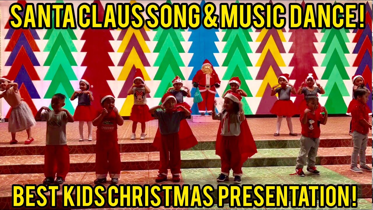 Best Christmas Song Dance Presentation for Kids, Toddlers