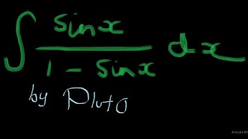 How to Integrate sinx/(1-sinx)dx