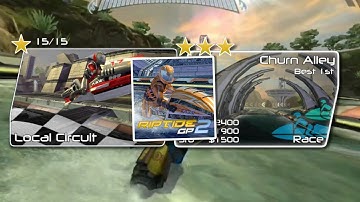 Churn Alley (Local Circuit) [Career] - Riptide GP2 (All Levels & Stars) Arsh Gaming Full Gameplay