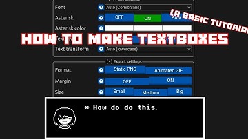 How to make a undertale textbox (a basic tutorial)