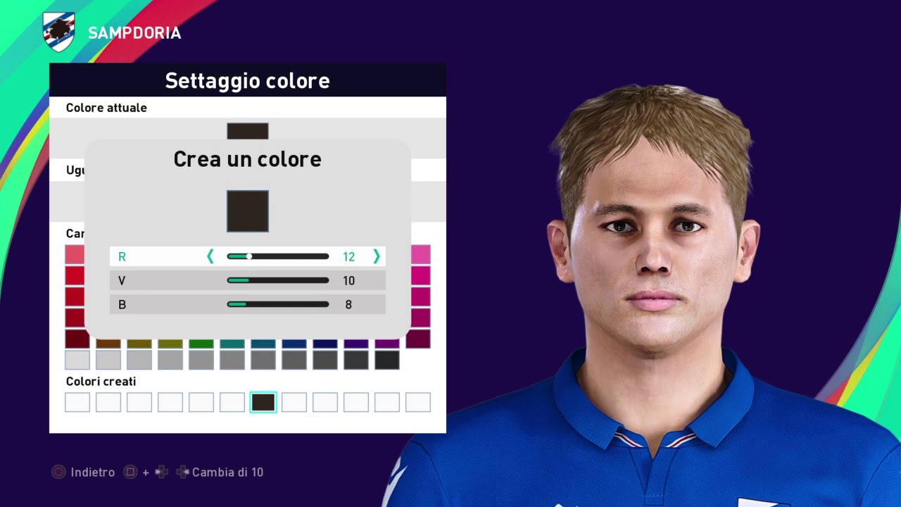 picture Mikkel Damsgaard Pes 2021 mikkel damsgaard pes faces by fanta