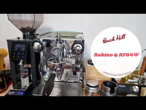 Machine 01 | Quick Mill Rubino & RF64W | Heat Exchanger without PID and Weight Dosing Grinder