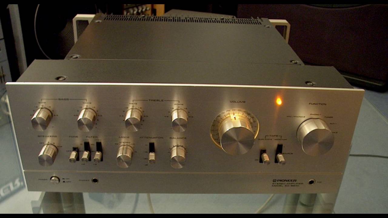 Best vintage pioneer amplifier