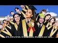 Celebrities in graduationa mess