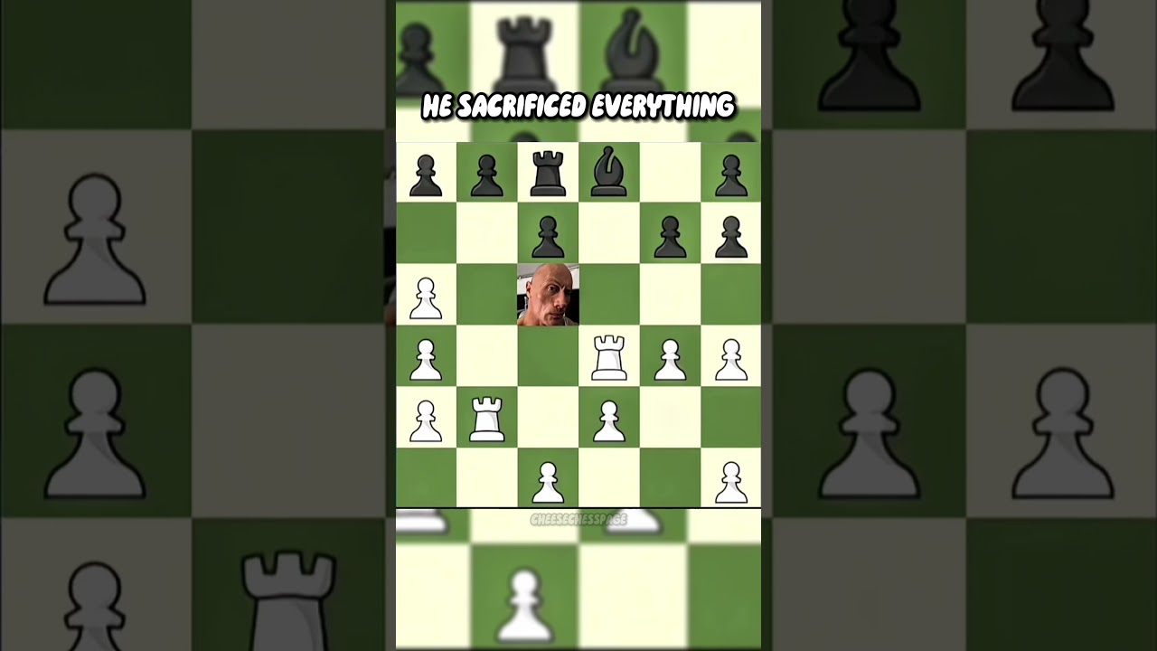 The Most Insane Chess Sacrifice Ever!