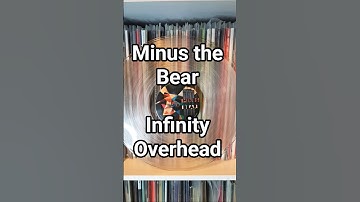 Minus the Bear "Infinity Overhead" on clear vinyl #nowspinning