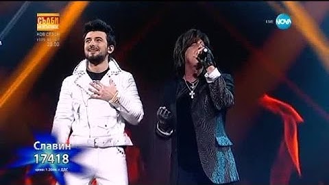 Славин Славчев и Джо Лин Търнър - X Factor Live (09.02.2015)