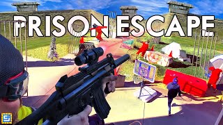 EXTREME Prison Escape Airsoft Battle!